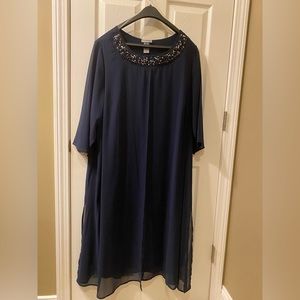 Catherine’s Midnight Dazzle Mesh Flyaway Dress